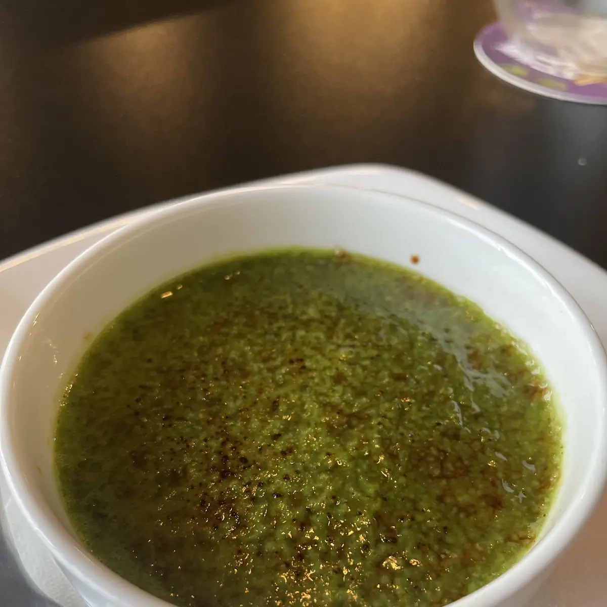 Matcha Creme Brulee