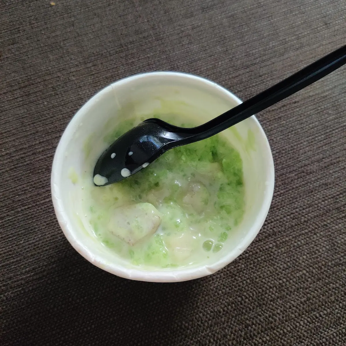 Hot Taro Pudding