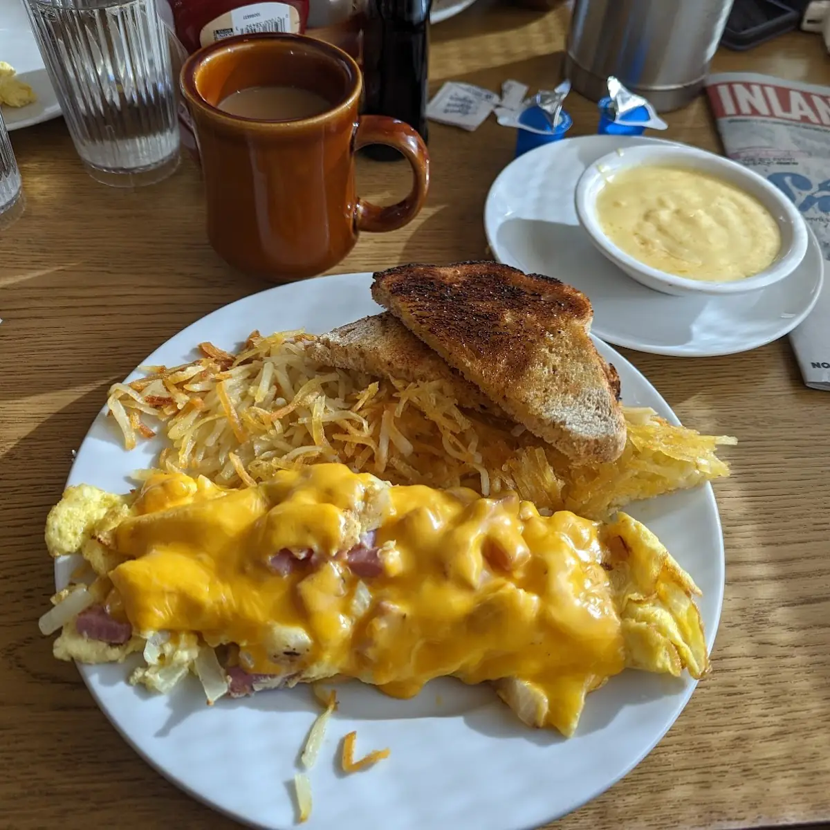 Denver Omelette with American Cheese