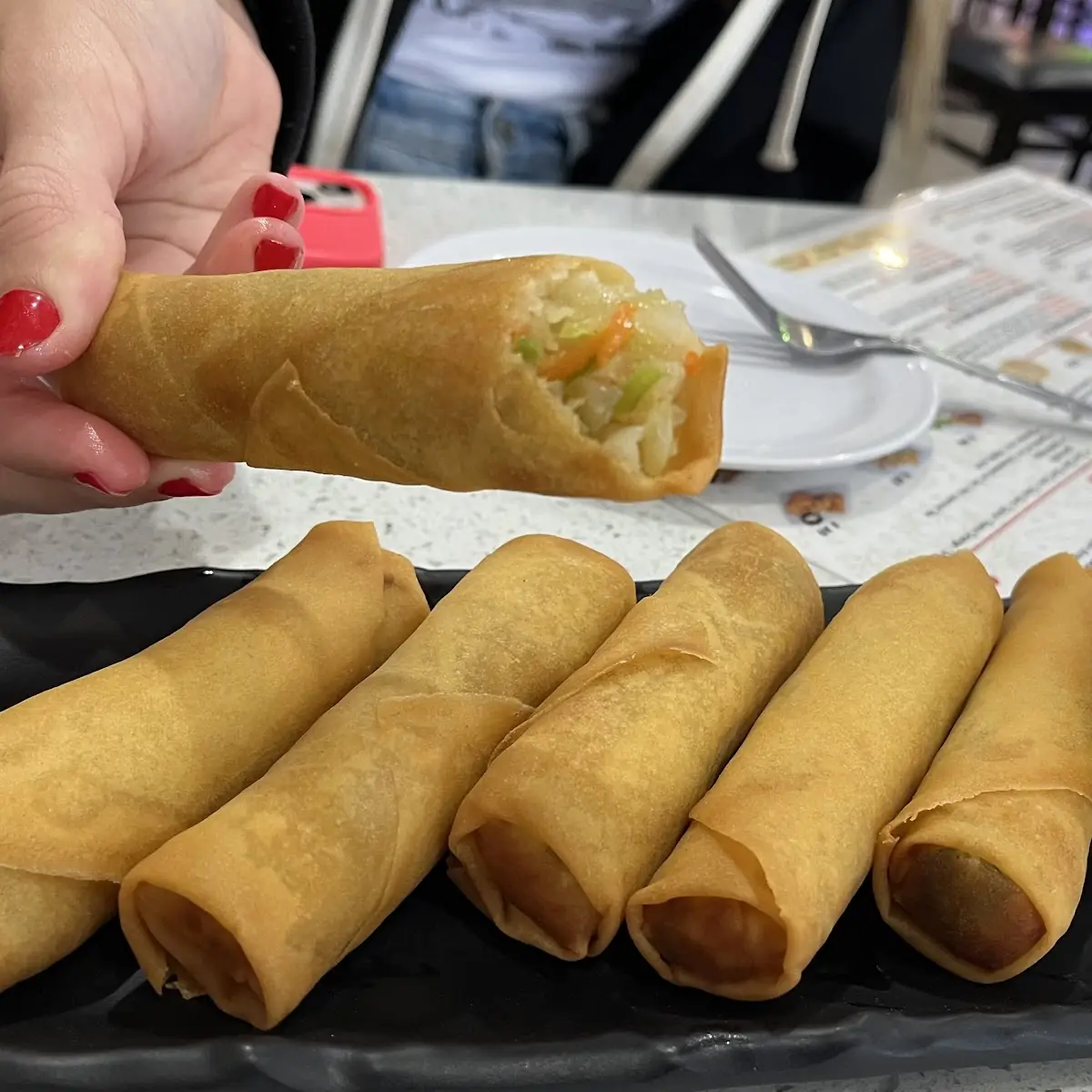 Fried Vegetable Spring Rolls 6