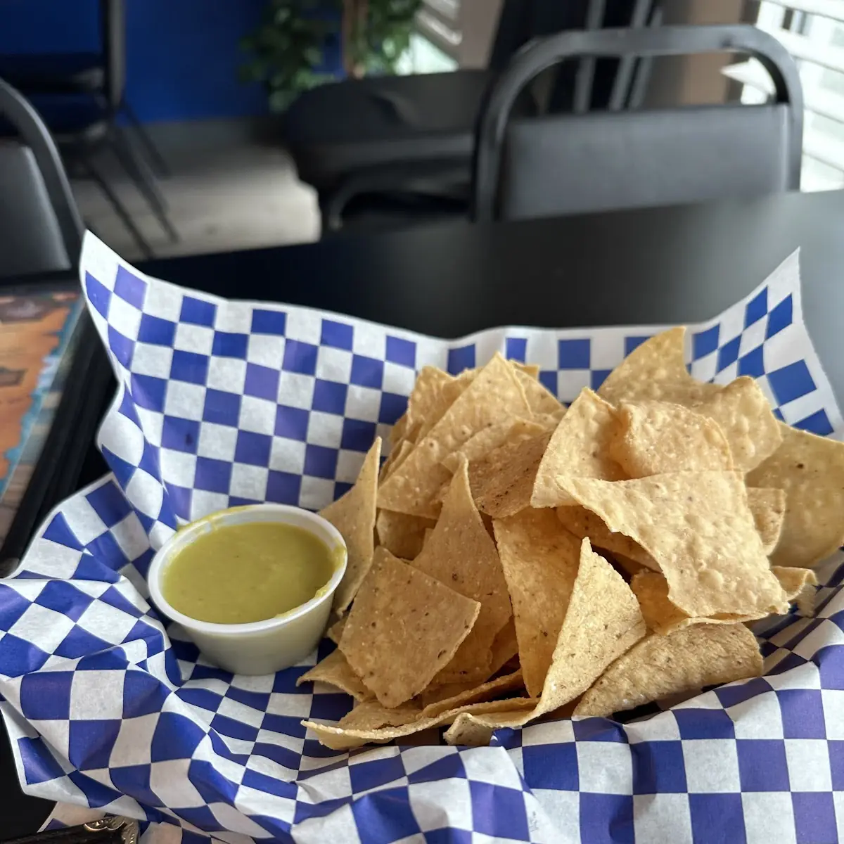 Chips and Salsa Verde