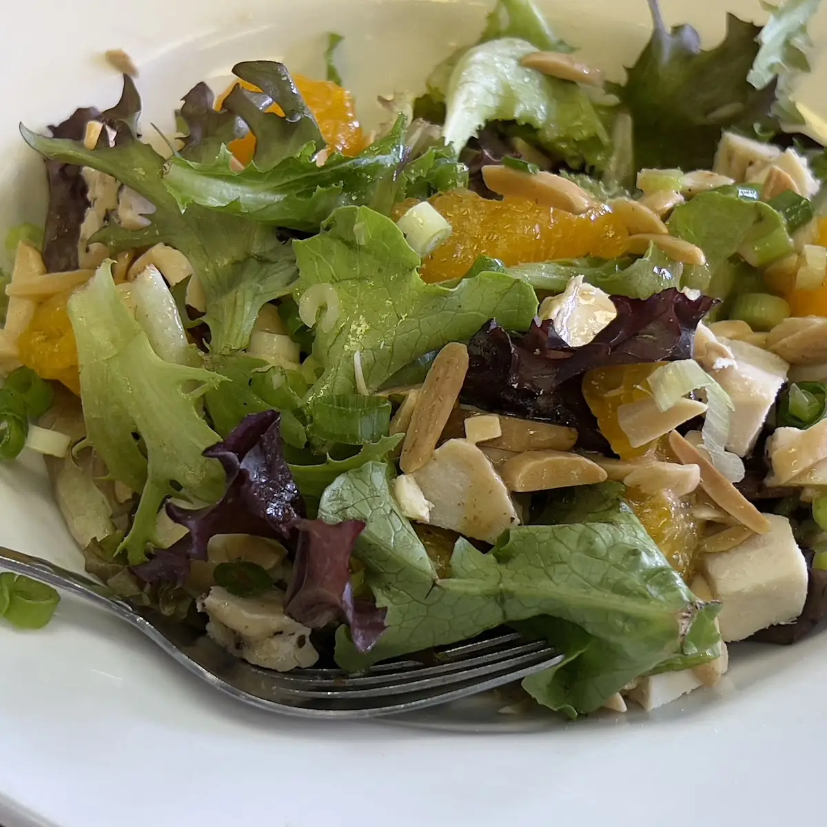 Mandarin Orange Almond Salad
