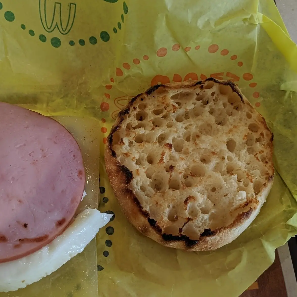 Egg Mcmuffin Substitute White Cheese