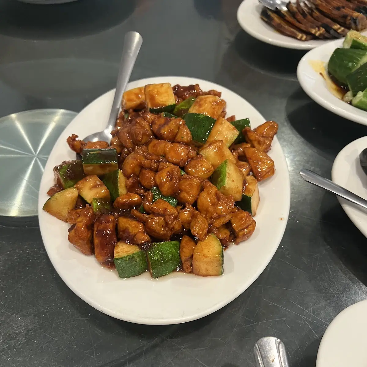 Twice Cooked Pork w Peking Sauce