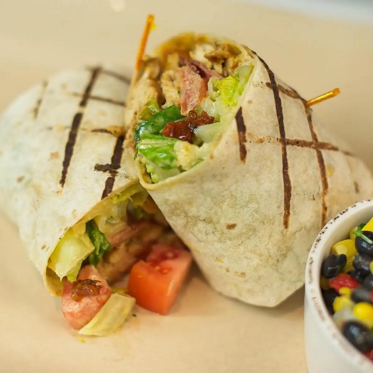 Grilled Chicken Club Wrap