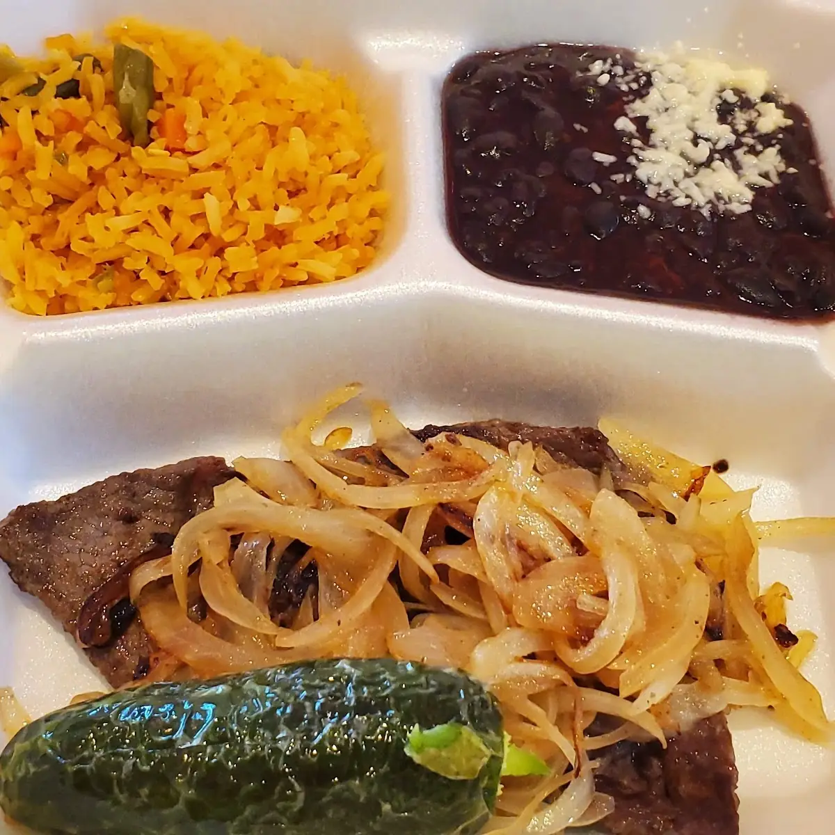 Carne Asada Beans and Rice