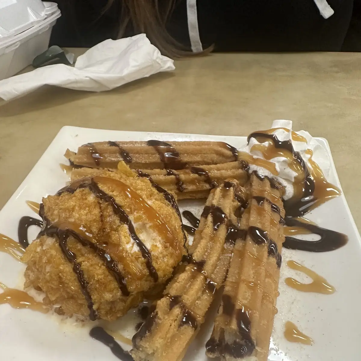 Fried Ice-Cream & Churros