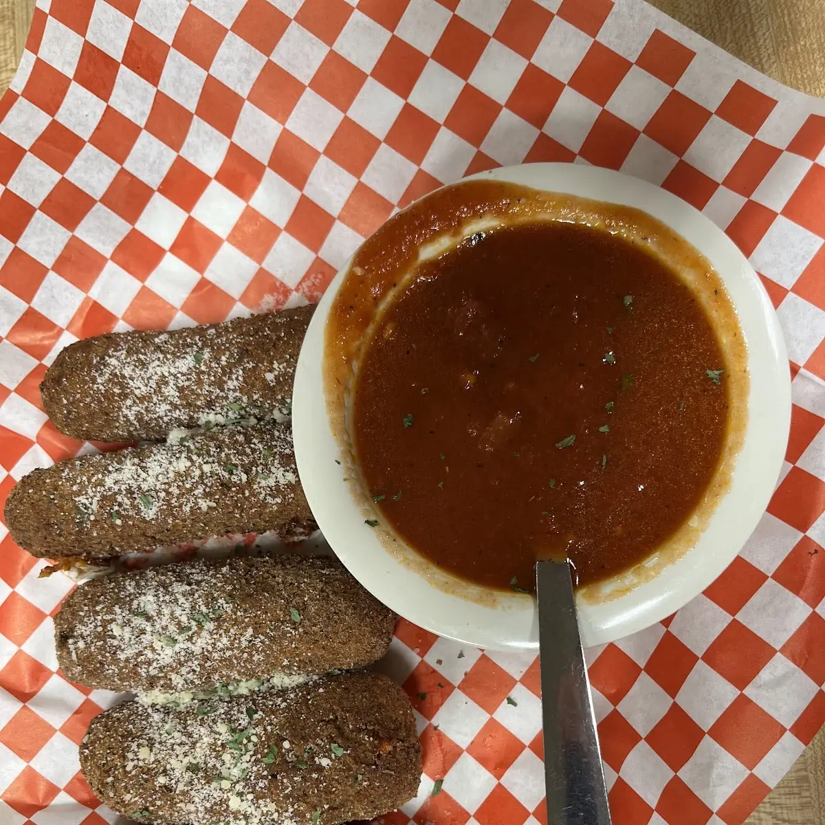Fried Mozzarella Sticks