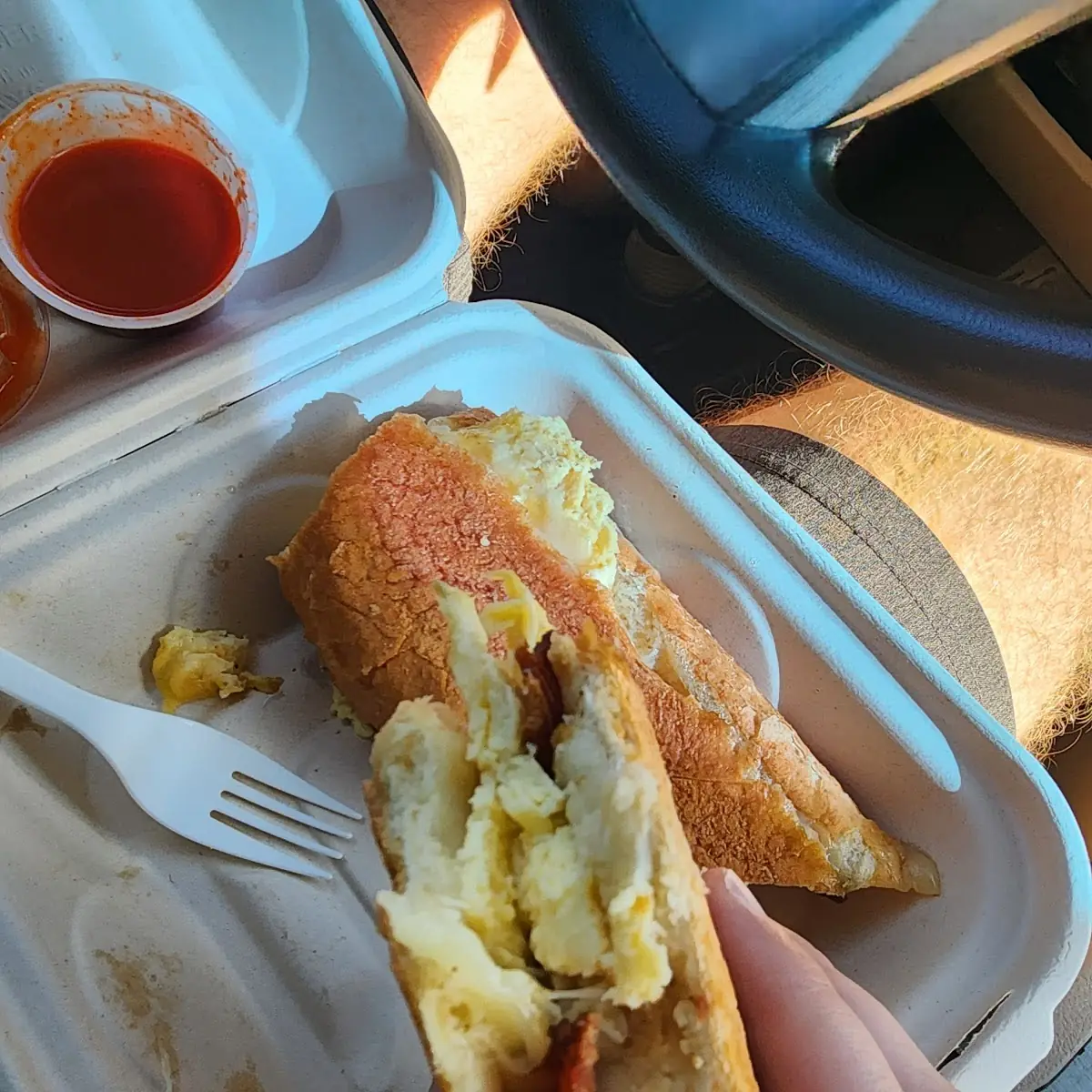 Cuban Breakfast Sandwich