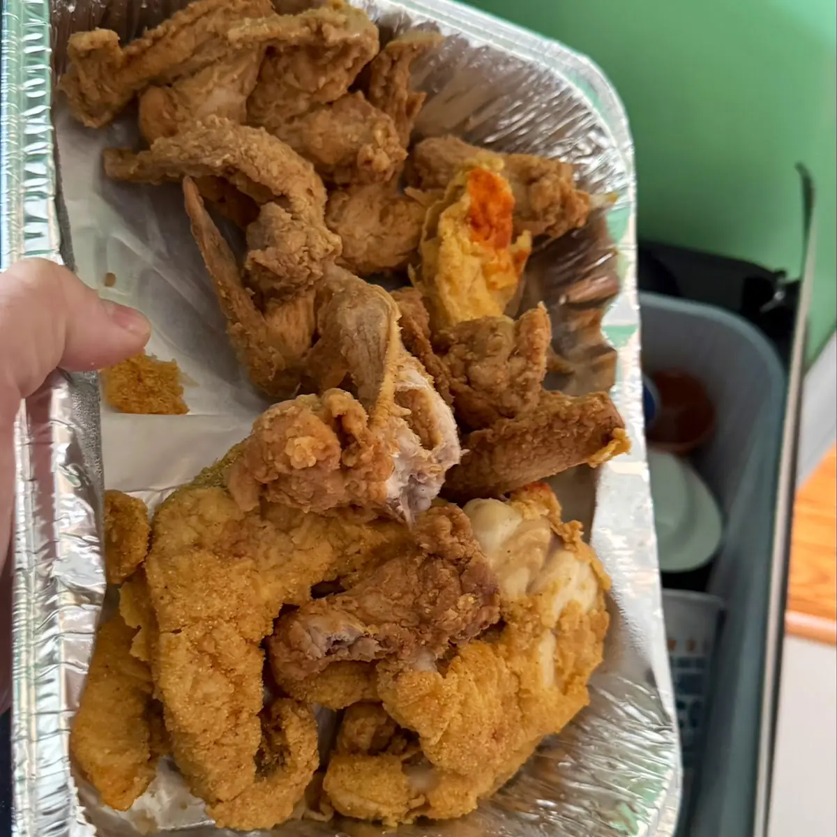 Raw Fried Chicken
