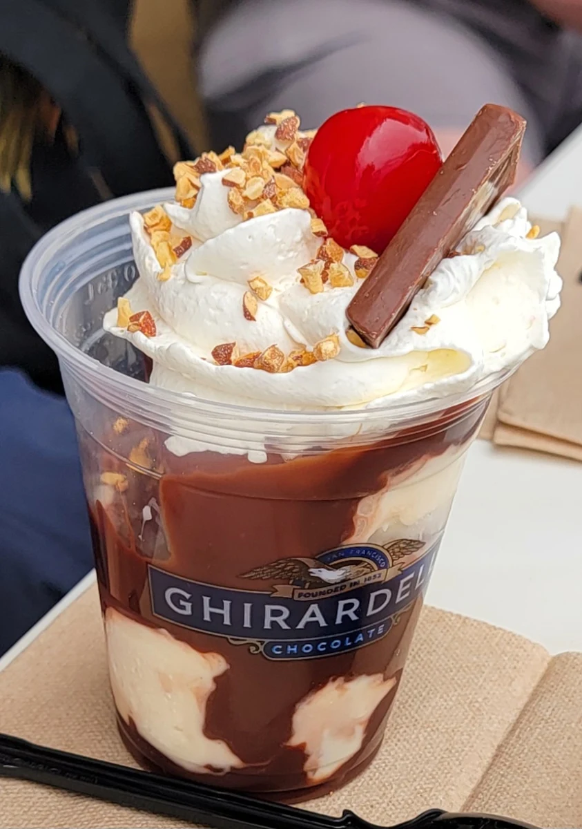 Mini World Famous Hot Fudge Sundae