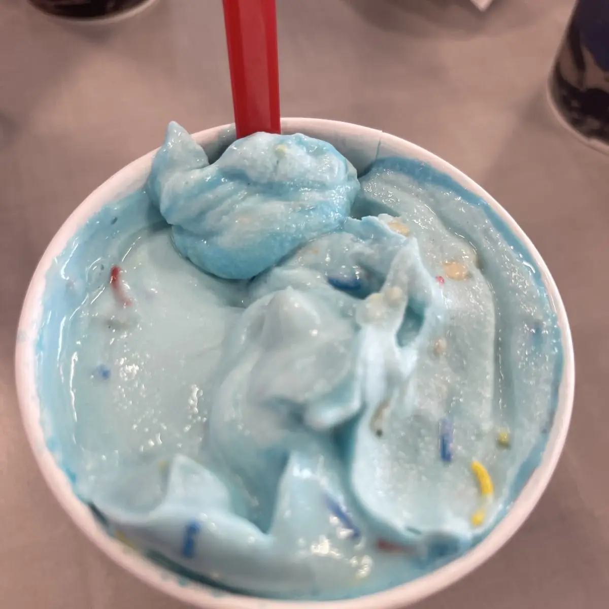 Cotton Candy Blizzard Treat