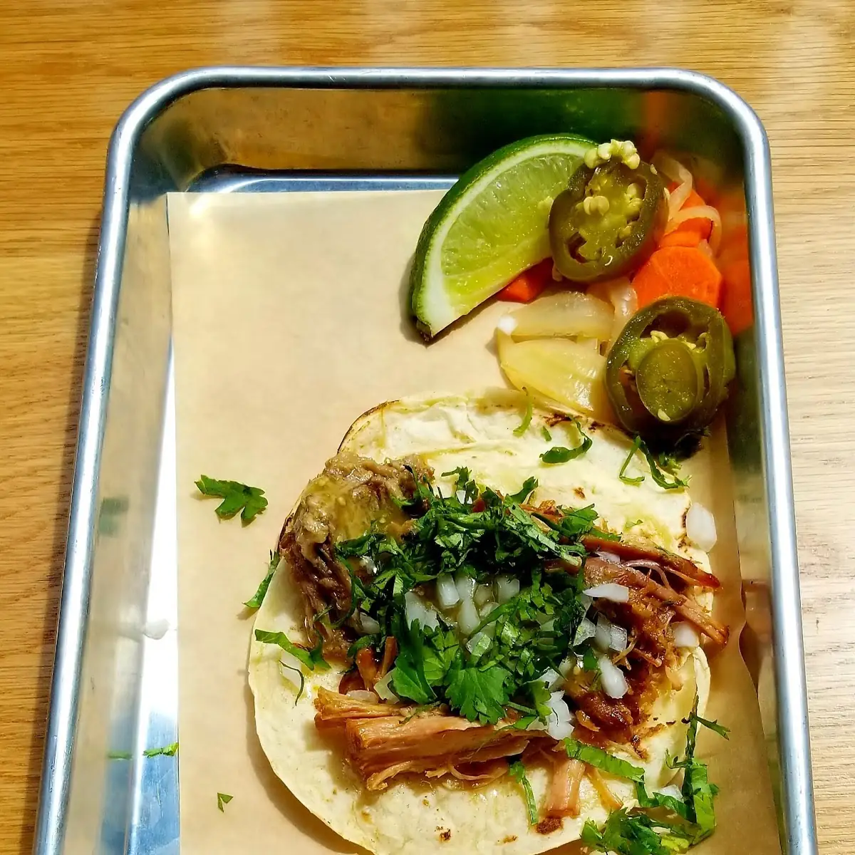 Berkshire Pork Carnitas Taco USD 3 25-