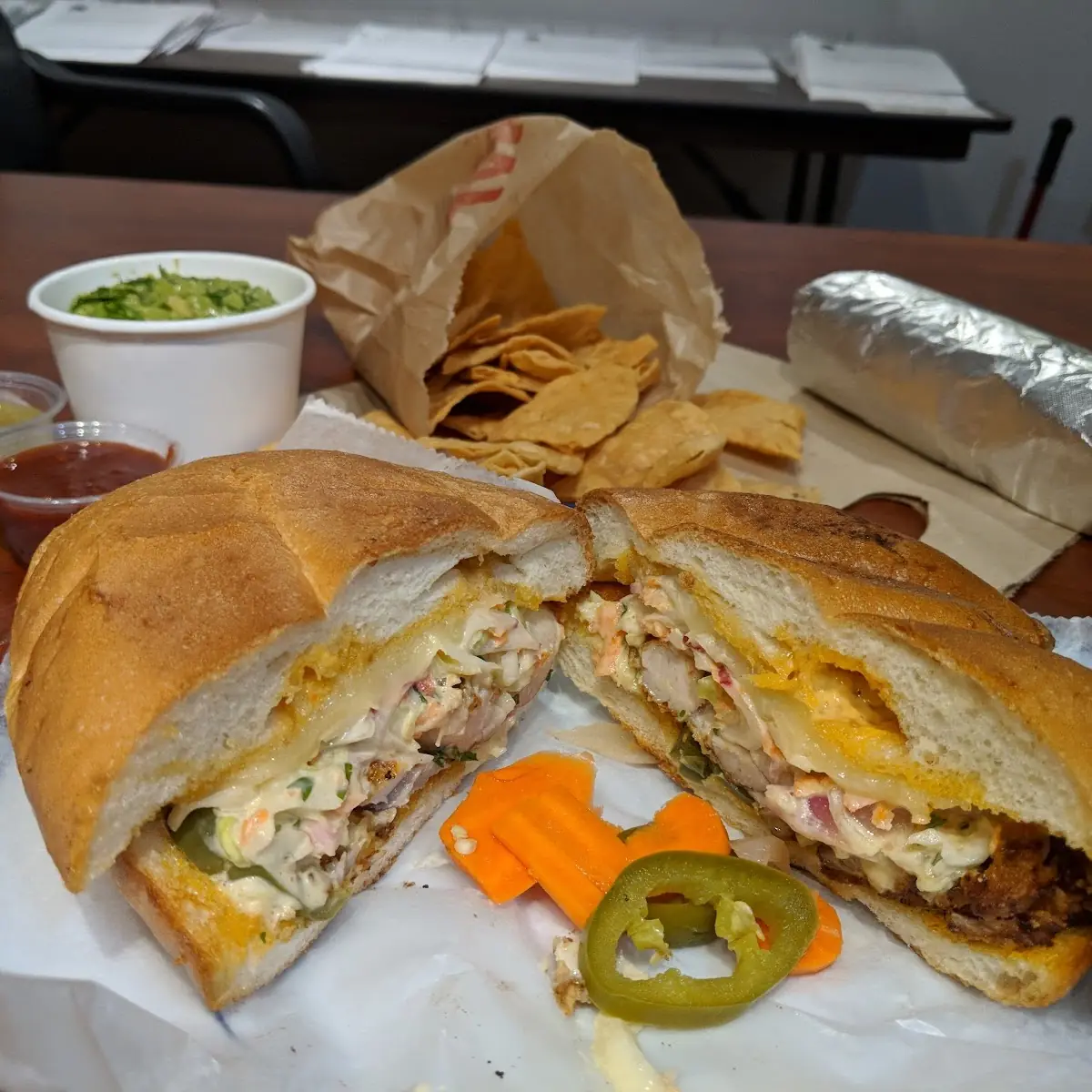 Fried Chicken Torta