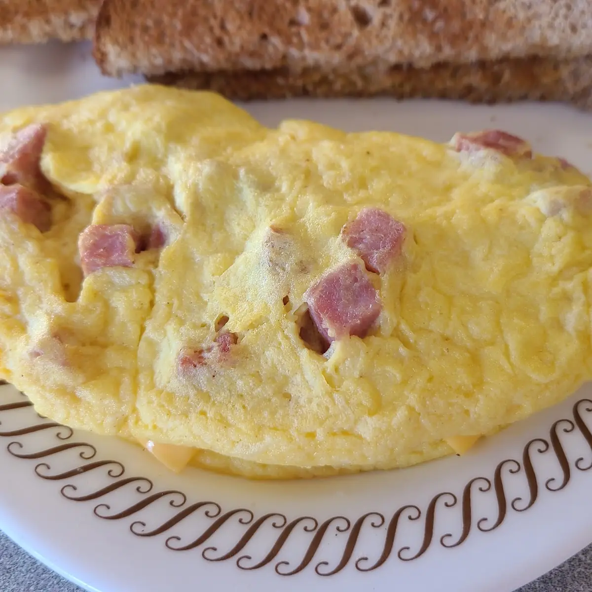 Ham and Cheese Omelette