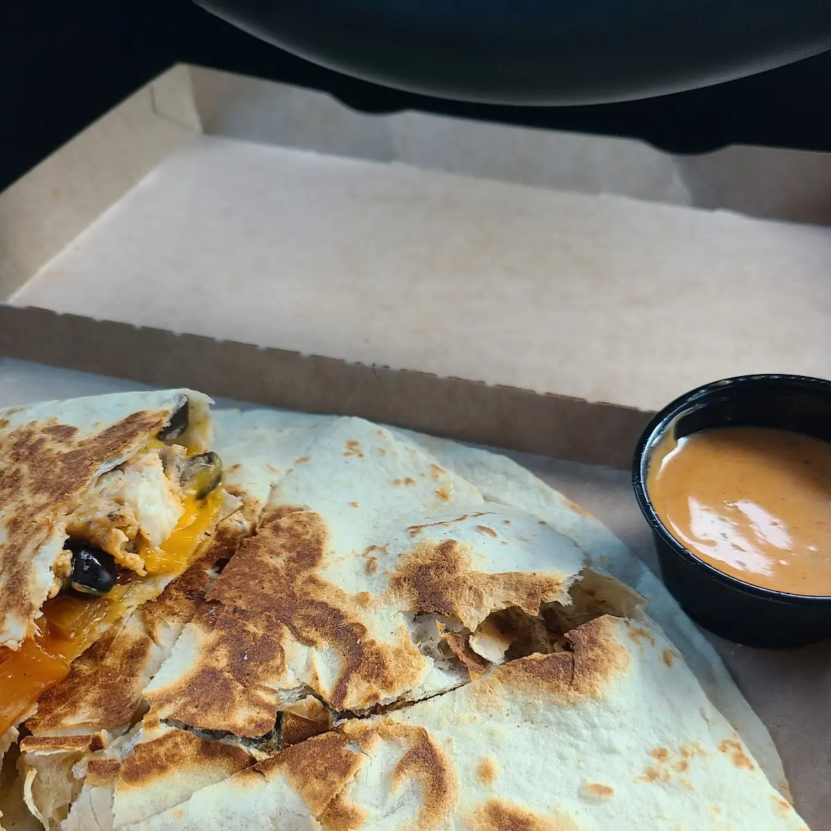 Caribbean Jerk Chicken Quesadilla