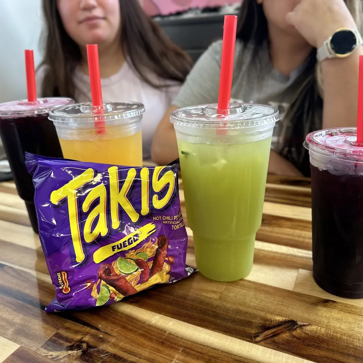 Fruit Drinks and Takis