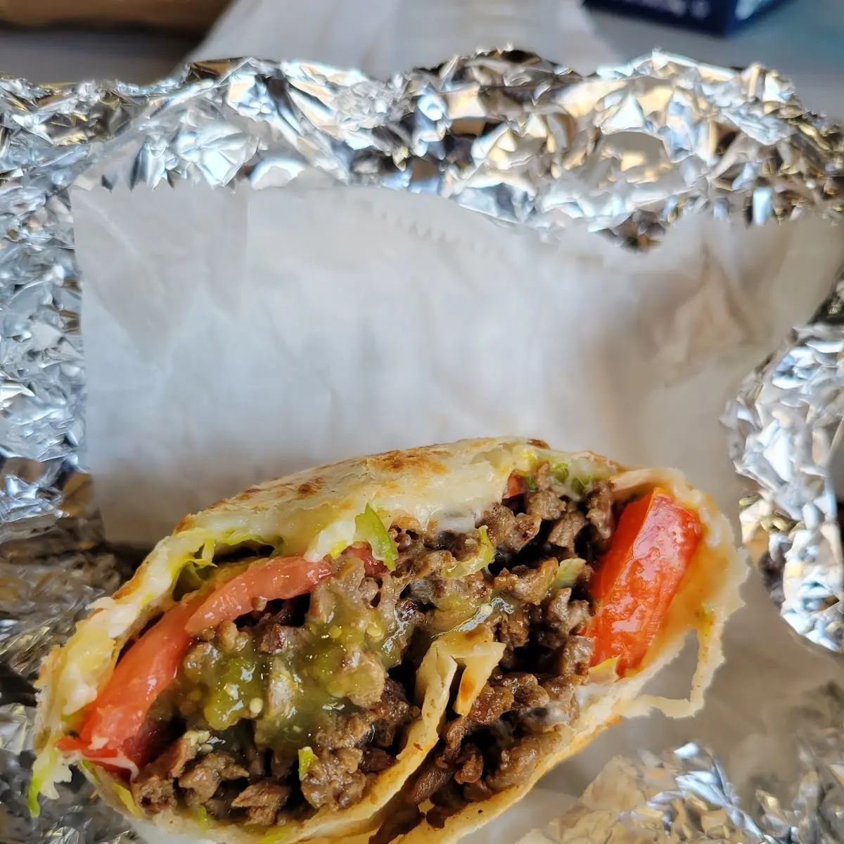 Carne Asada Burrito