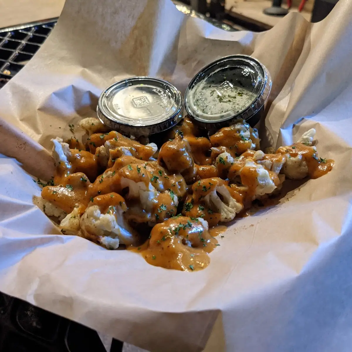 Beer Battered Cauliflower