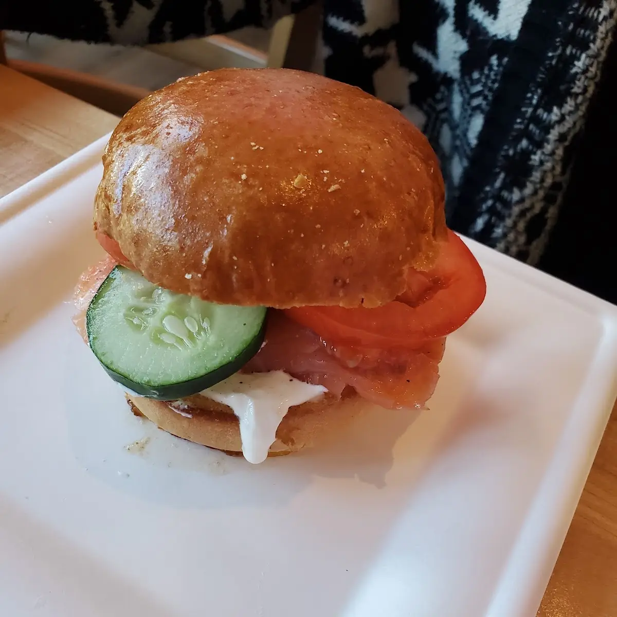 Smoked Salmon Sandwich