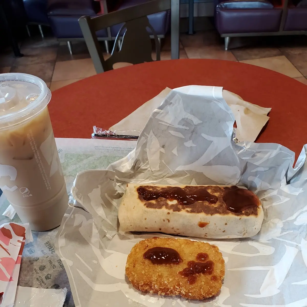 Grande Toasted Breakfast Burrito Combo