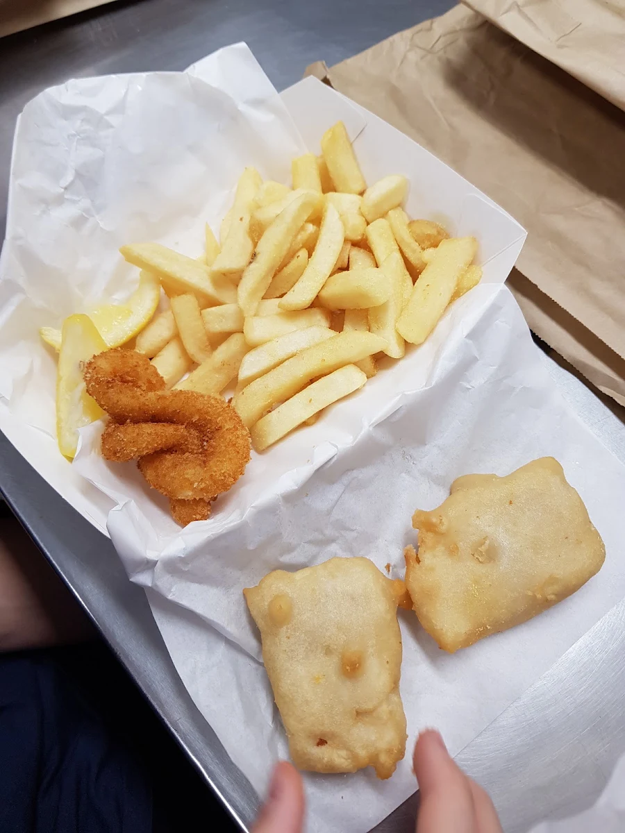 Fish & Chips and Calamari, Blackheath Fish and Chip Shop