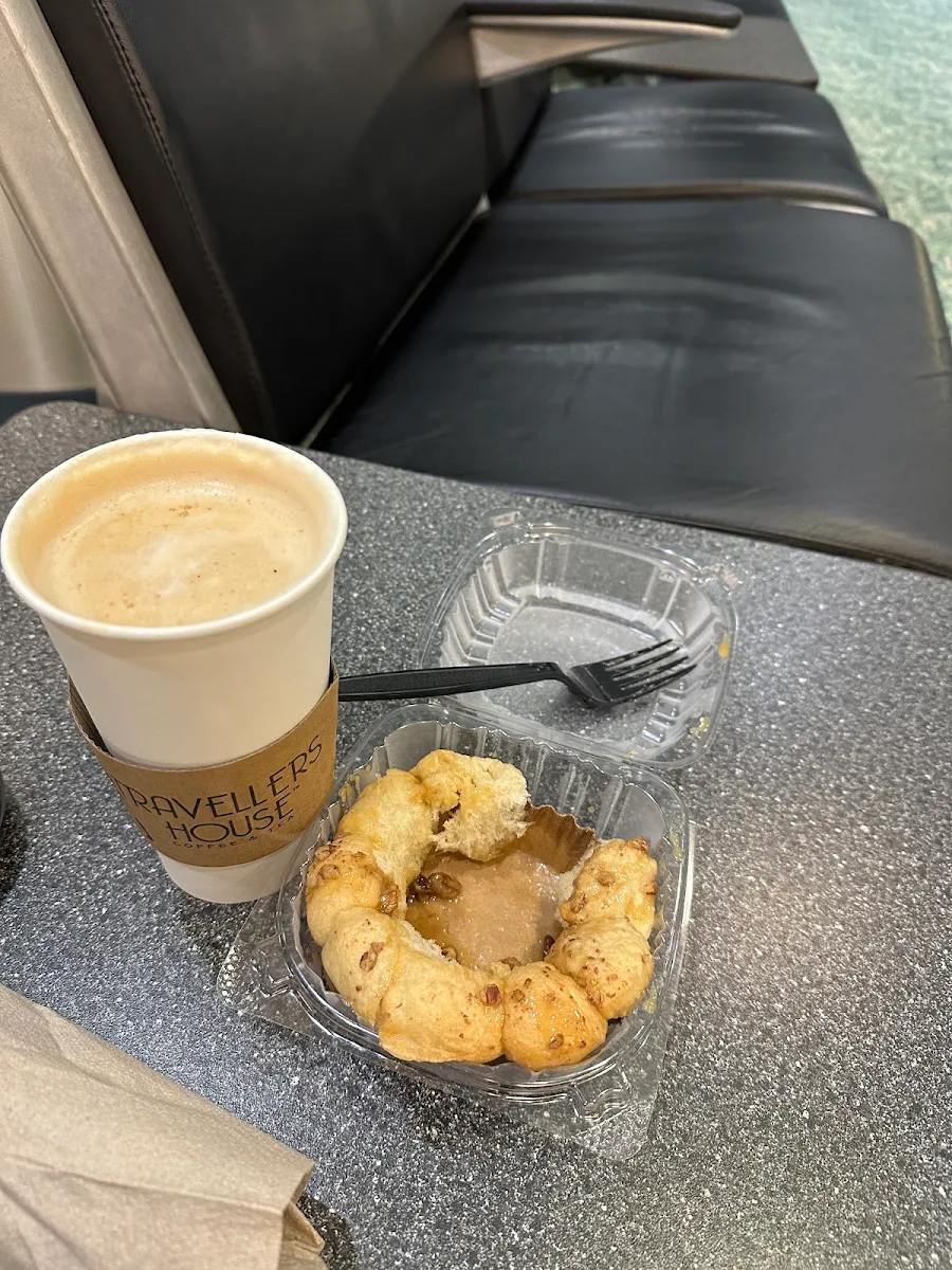 Caffe Au Lait and Caramel Pecan Pull Apart Muffin