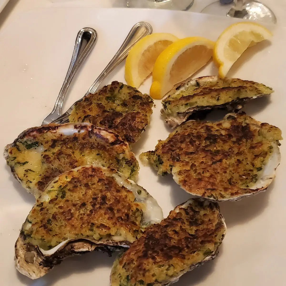 Oysters Rockefeller