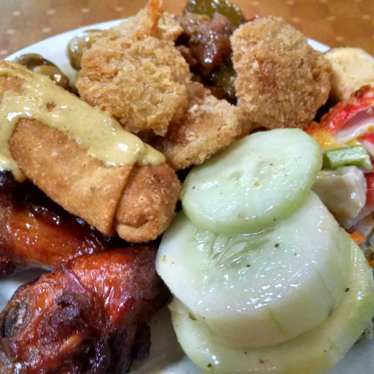 Wings Egg Roll and More