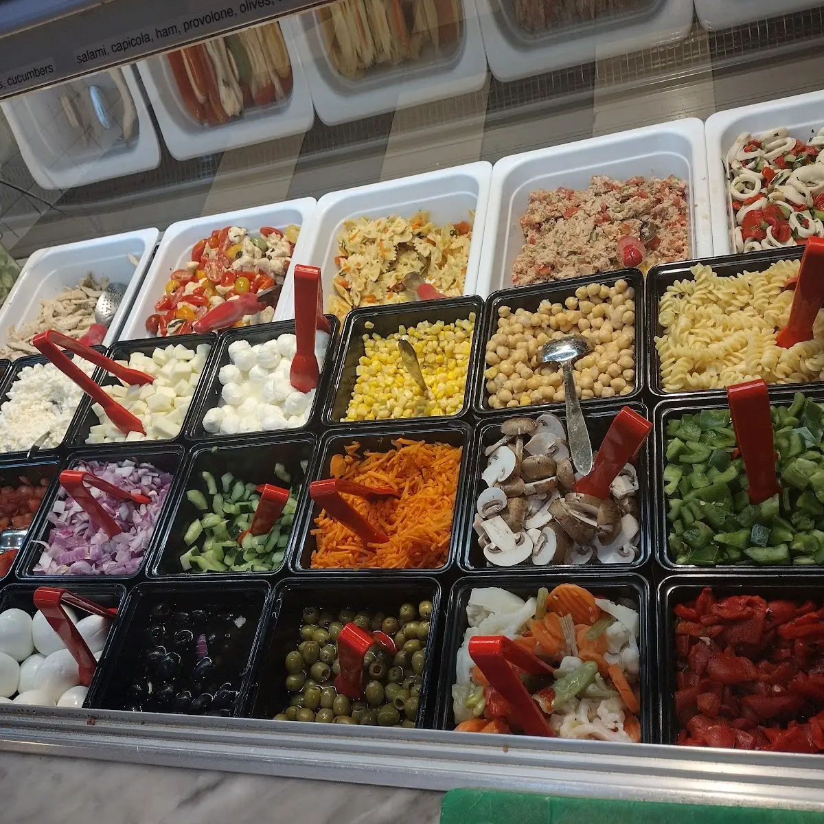 Salad Bar Ingredients