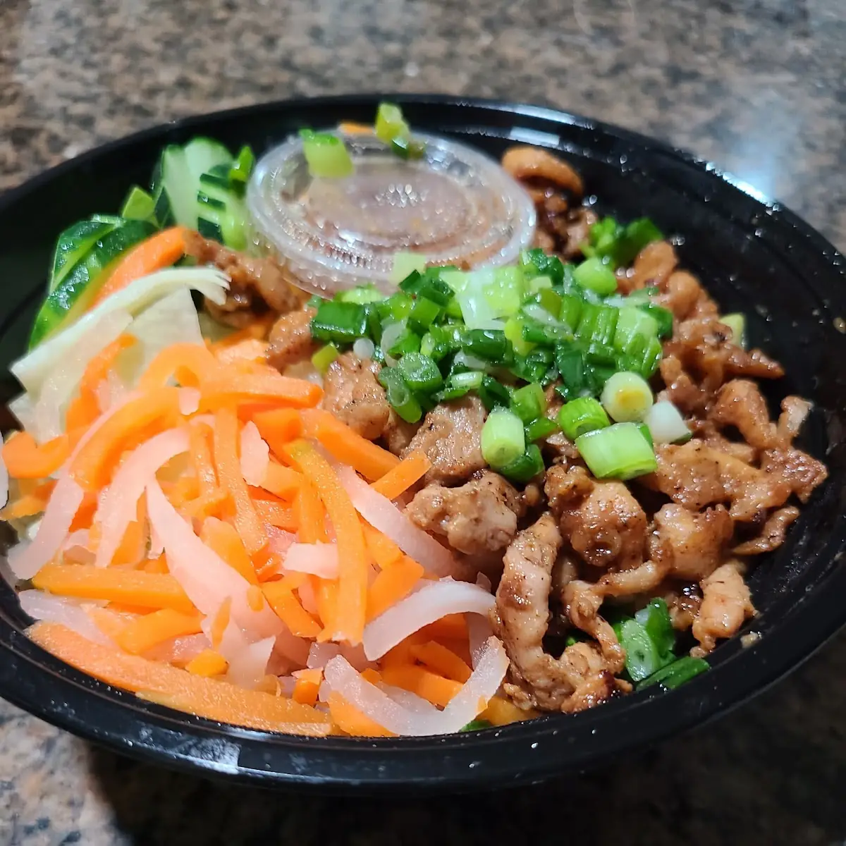 Broken Chicken Rice Bowl