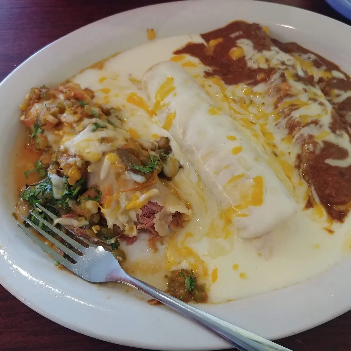 Chile Relleno & Enchilada