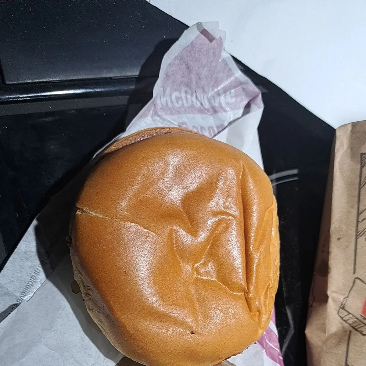 Mcdouble Burger and Fries