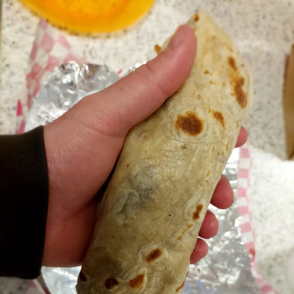 Bean and Cheese Burrito