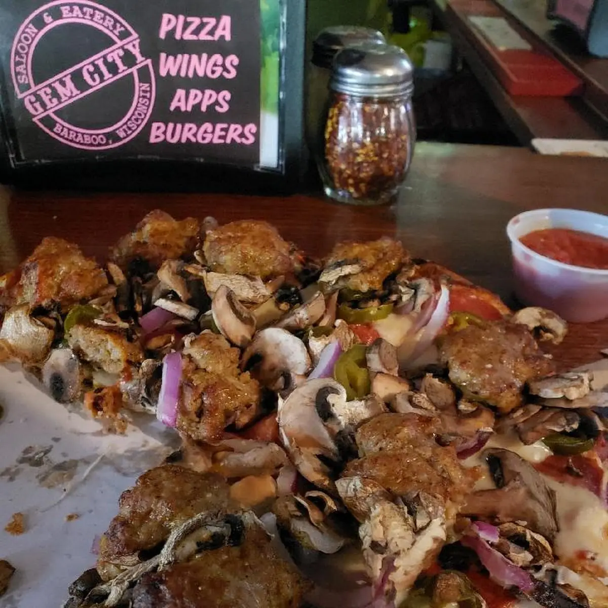 Thin Crust Pizza