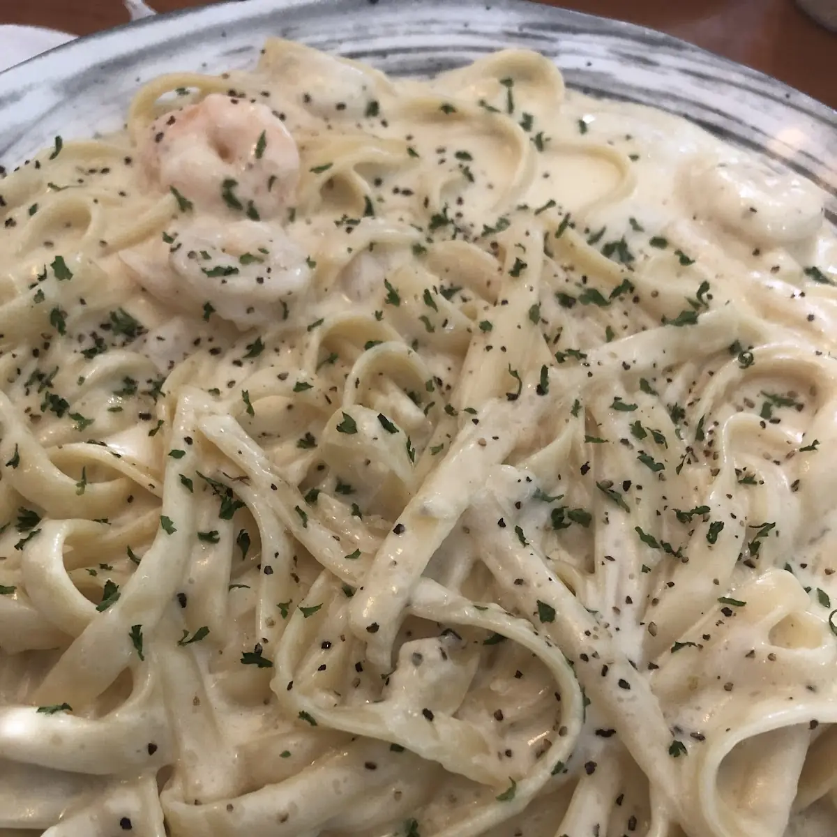 Shrimp Fettuccine Alfredo
