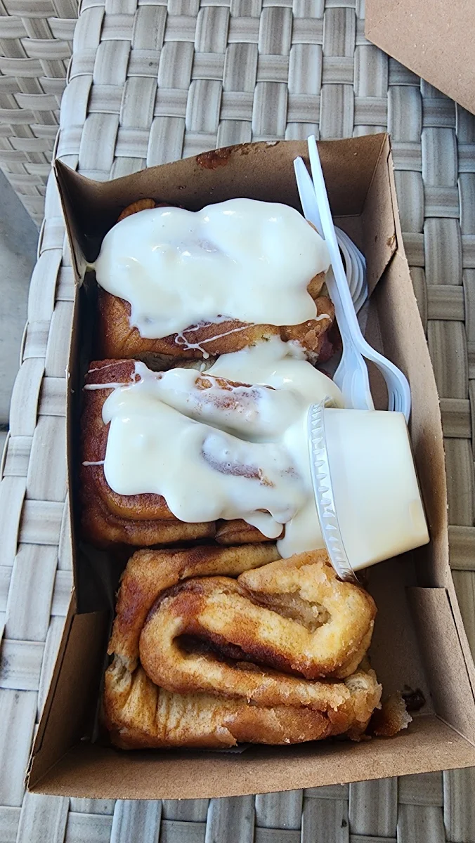Maple Bacon Cinnamon Roll