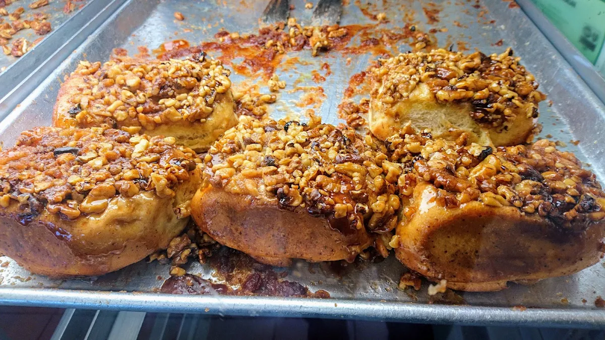 Walnut Cinnamon Bun