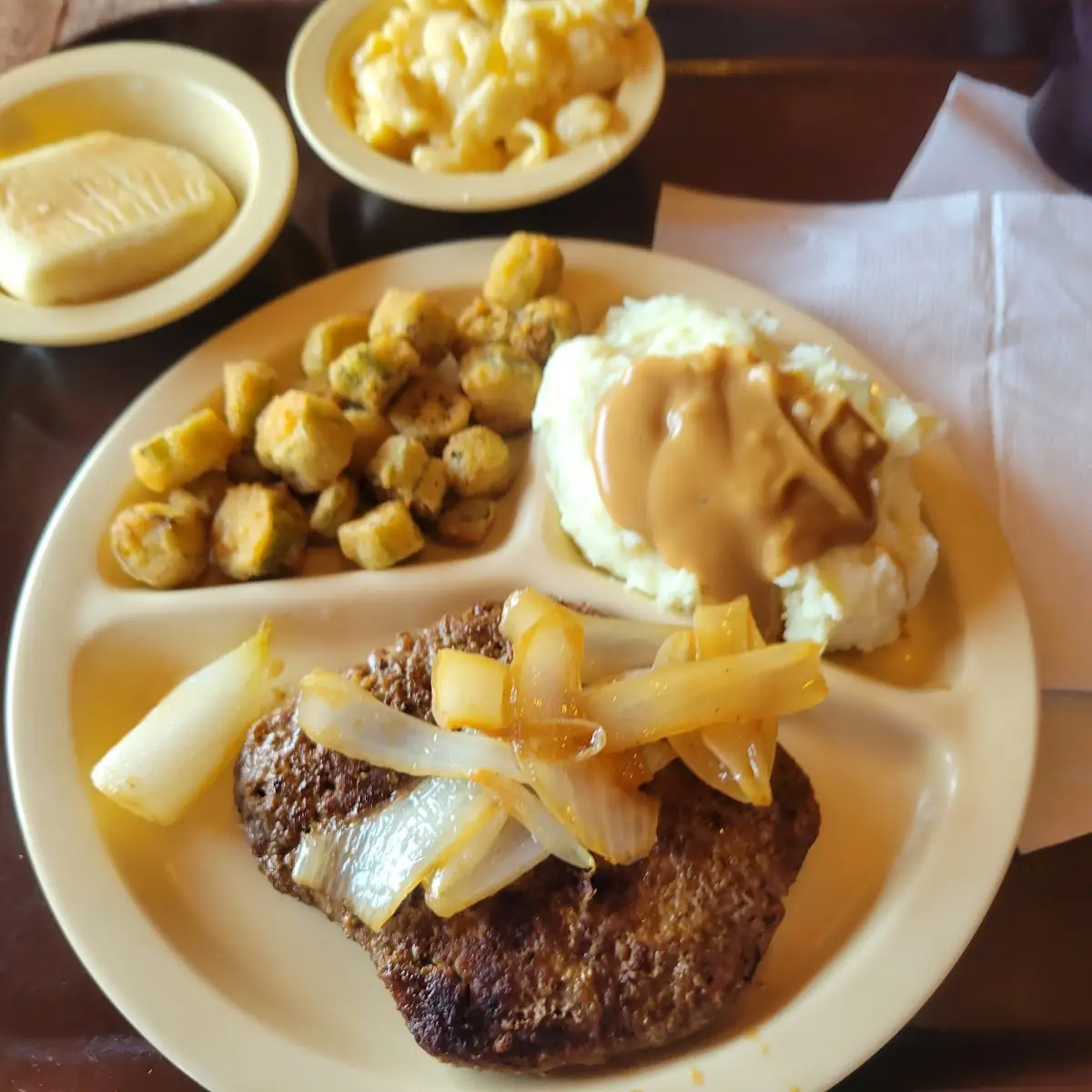Hamburger Steak Dinner