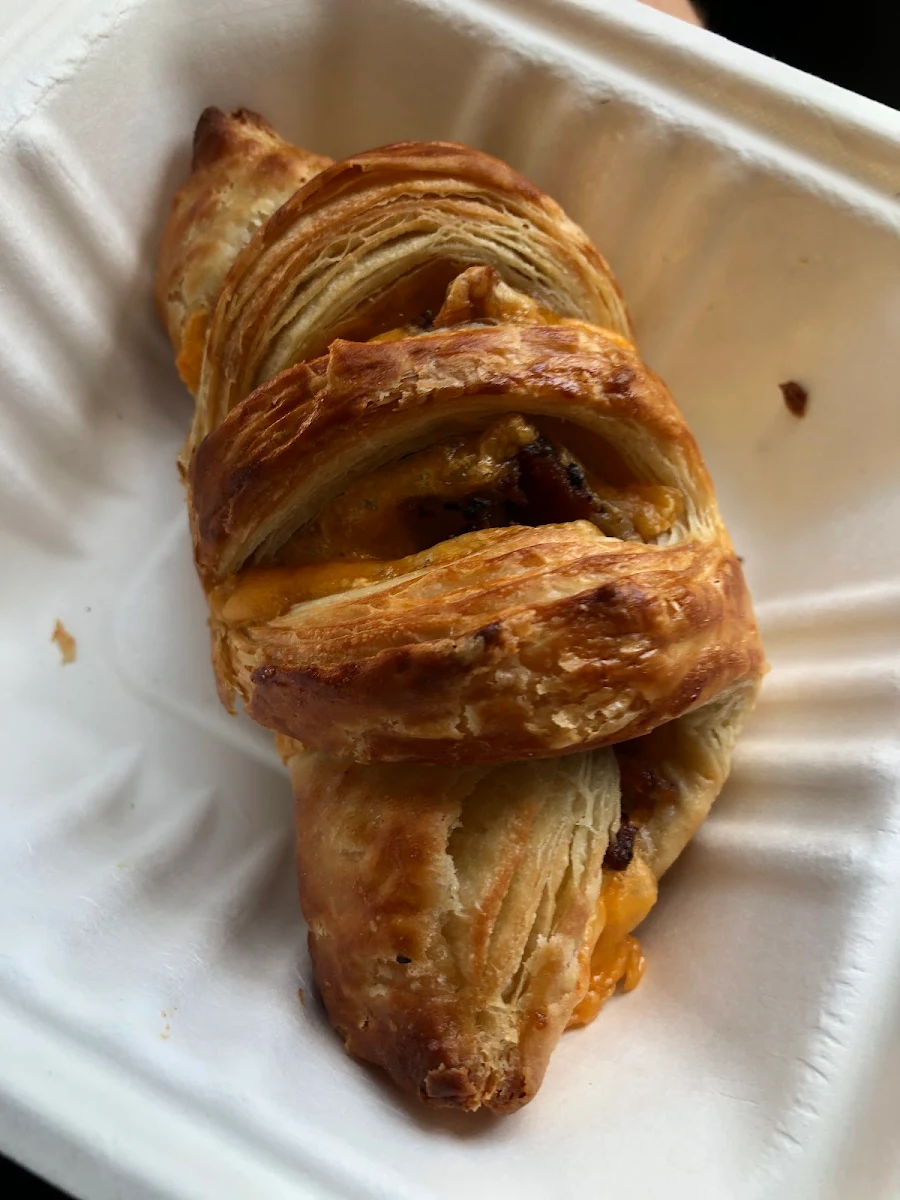 Bacon Cheddar Croissant