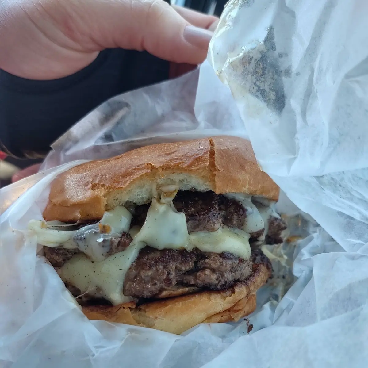 Mushroom Swiss Burger