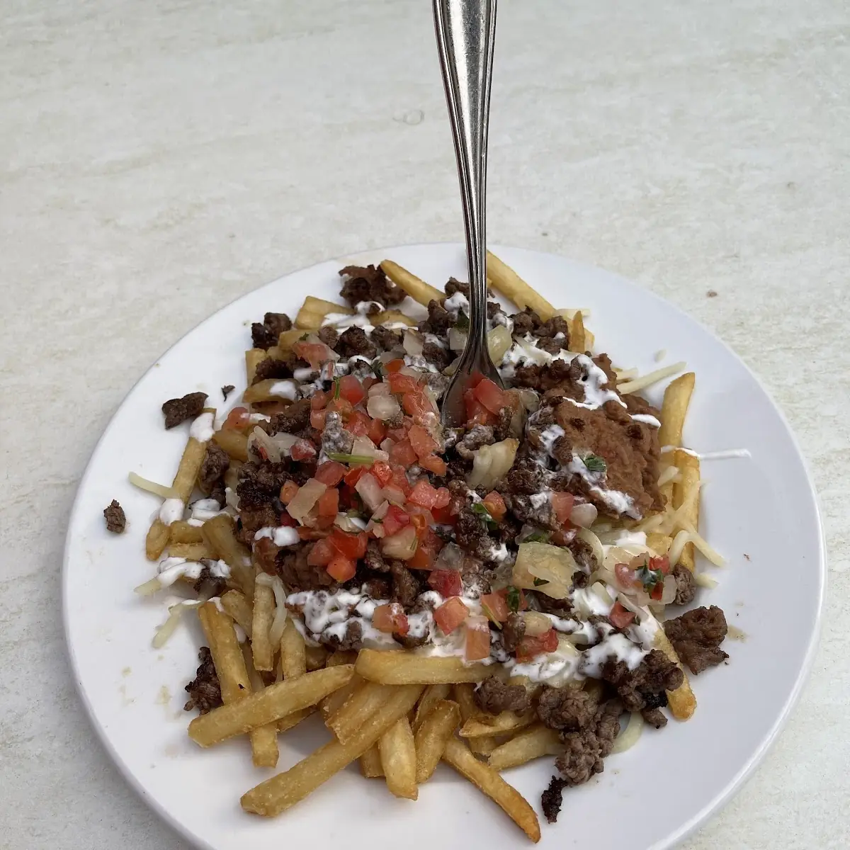 Asada Waffle Fries