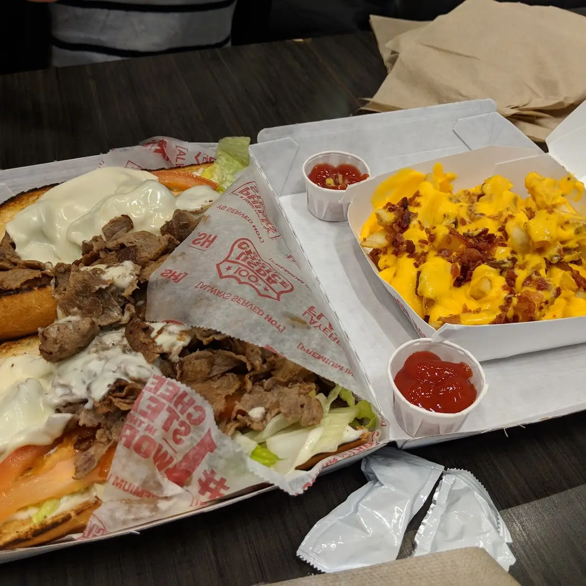Cheese Steak Cheese Fries