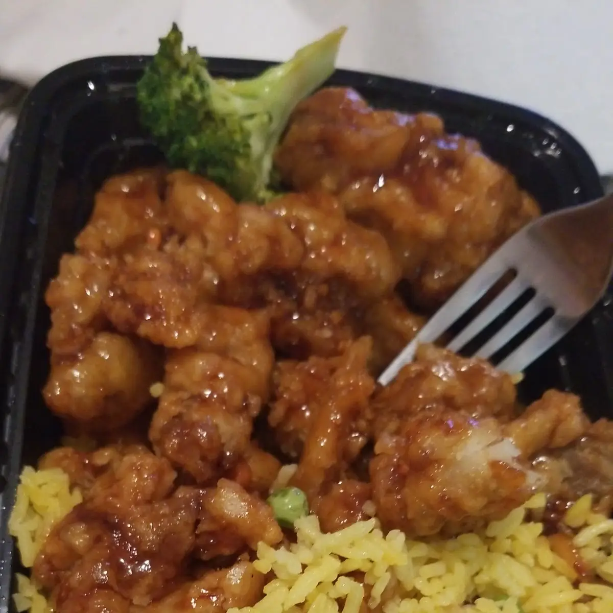 E Orange Chicken