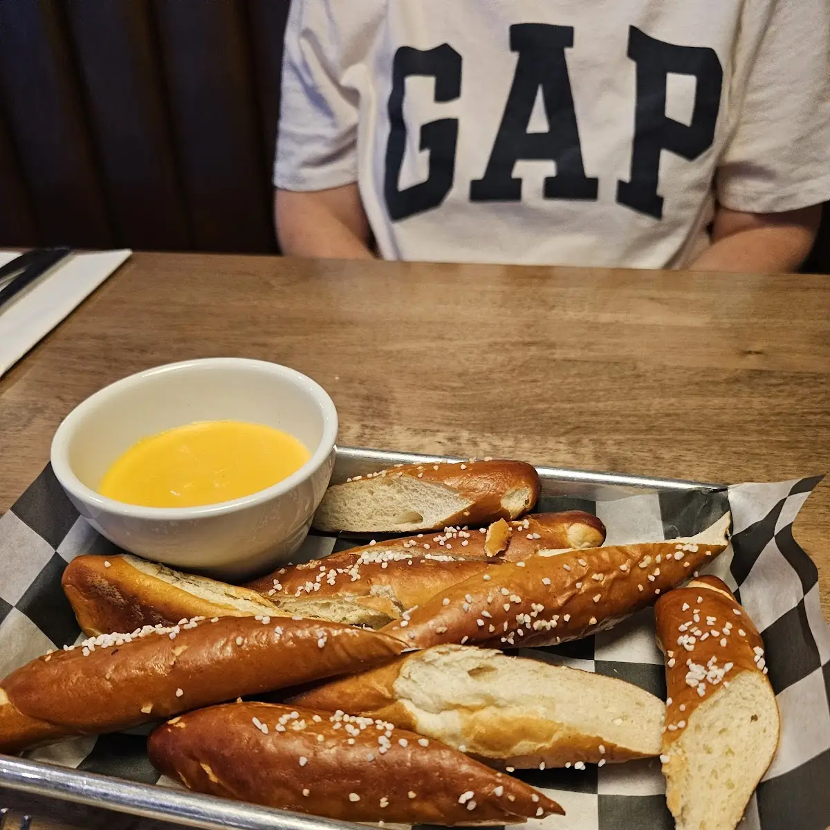 Pretzel Sticks and Beer Cheese Dip