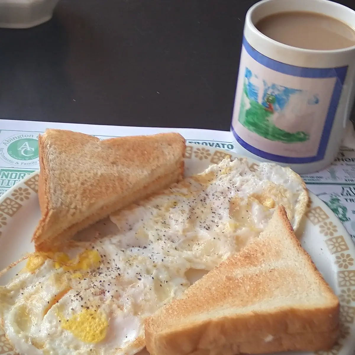 Egg & White Toast