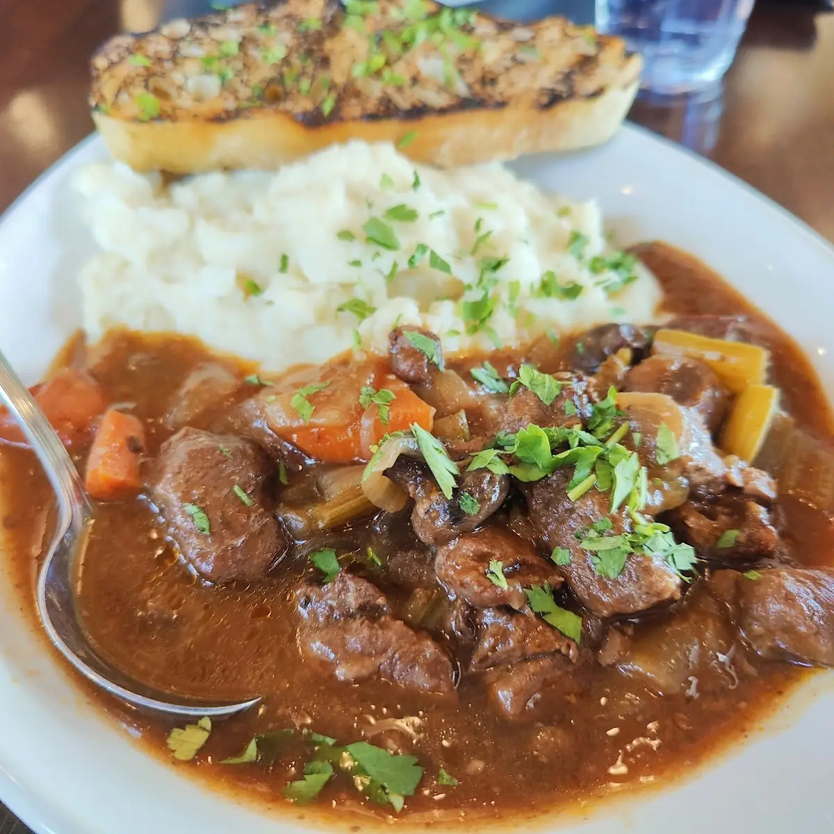 Braised Beef & Mushrooms