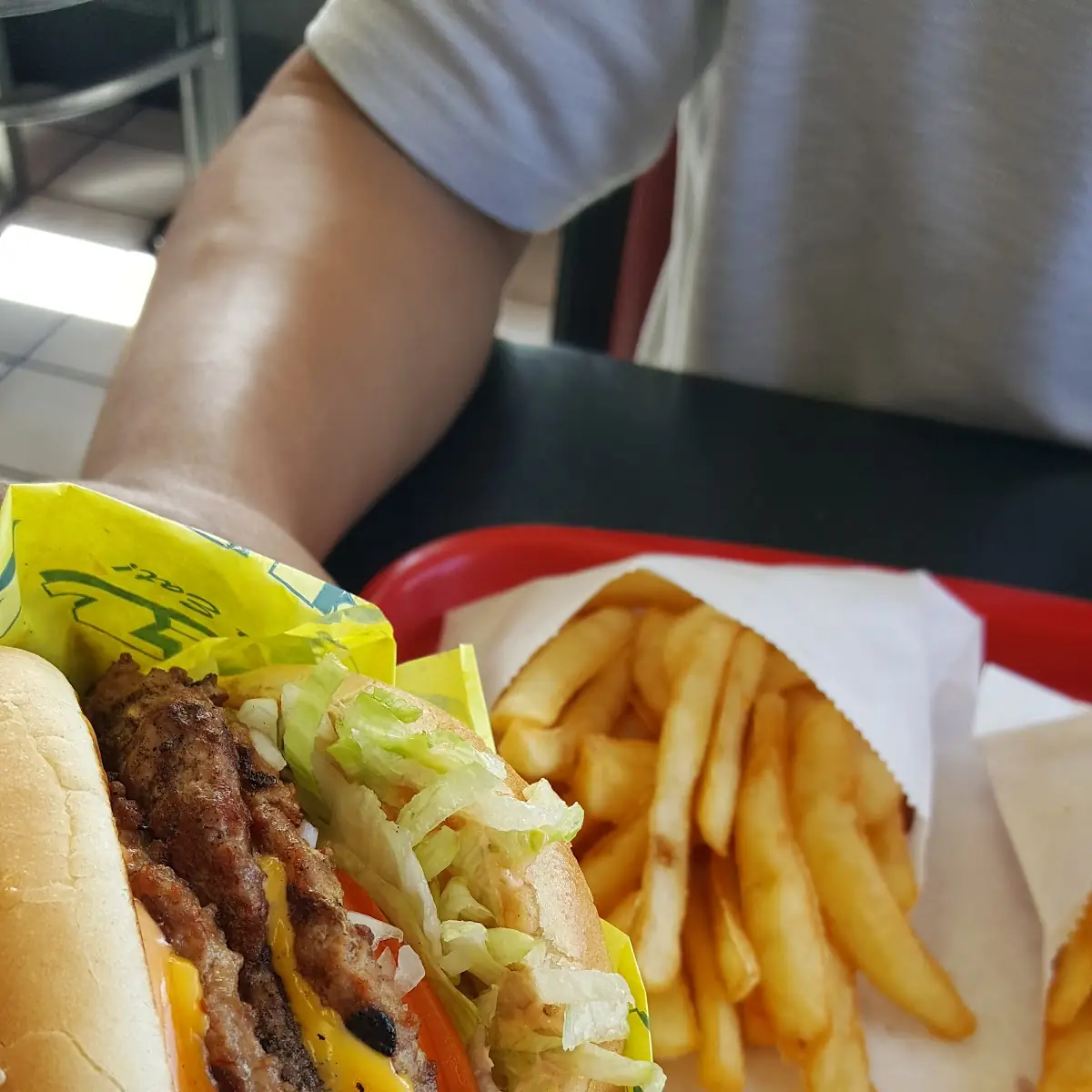 Protein Double Cheeseburger