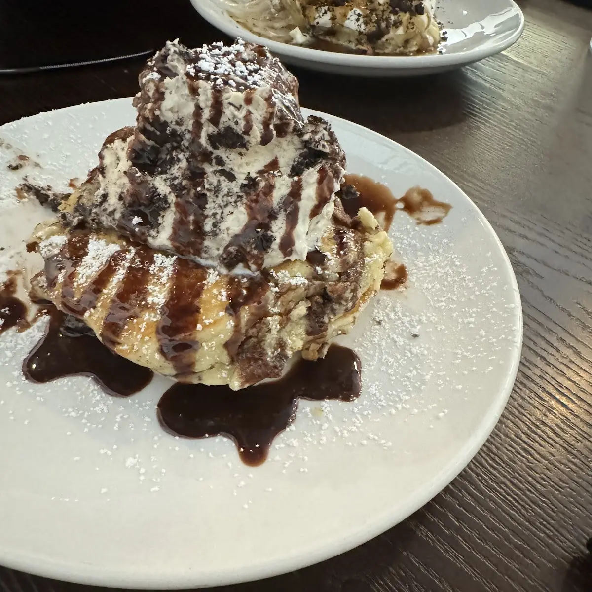 Chocolate Chocolate Chip Pancakes