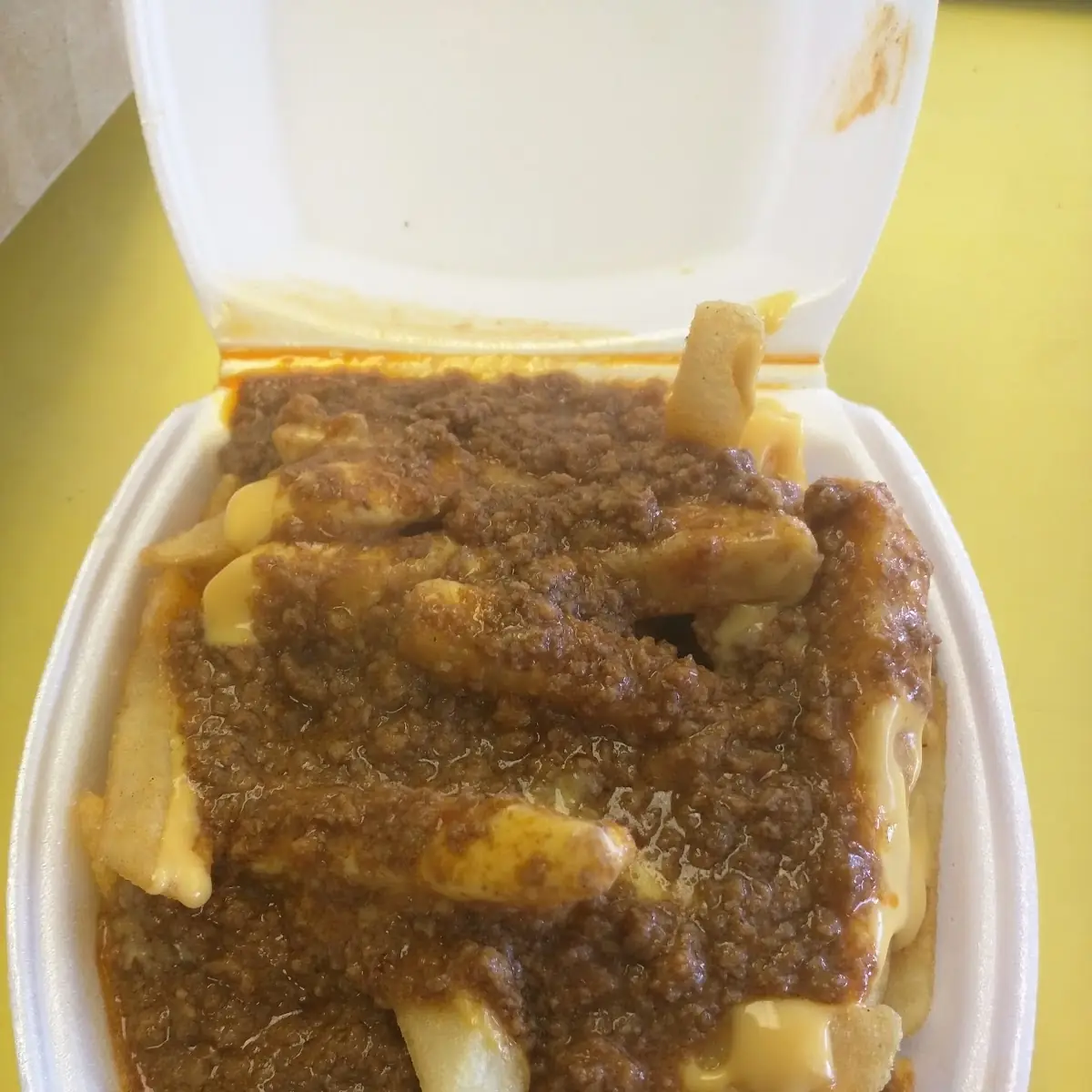 Chilli Cheese Fries